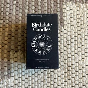 Birthdate Candle